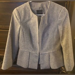 The Limited Grey Tweed Pants Suit Size XS